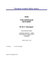 Microsoft Word - EASA-TCDS-A.106SF 30 A-Club-Spatz_issue02_27092012