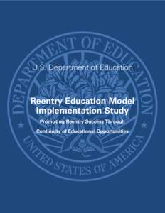 Reentry Education Model Implementation Study