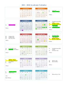 [removed]Academic Calendar AUGUST 2011 S SEPTEMBER 2011