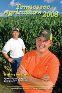 Cover photo by Andrew McMurtrie, Photographic Services Design and layout by Art Colebank, Graphic Arts Selected text photographs courtesy of Photographic Services, Tennessee Department of General Services