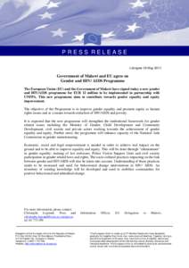 EU press release_Gender-HIV-AIDS final