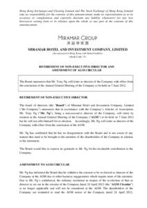 Lee Shau Kee / Articles of association / Ng / Martin Lee Ka-shing / Henderson Land Development / Economy of Hong Kong / Hong Kong