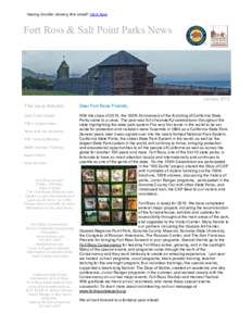California / National Register of Historic Places in Sonoma County /  California / Fort Ross State Historic Park / Fort Ross /  California / National Park Service / Bodega Bay / Fort Ross / Sonoma /  California / Sonoma County /  California / Ross