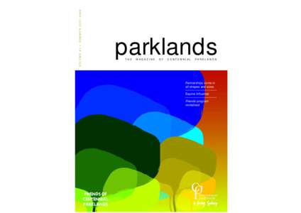 VOLUME 41 • SUMMER[removed]parklands THE  MAGAZINE