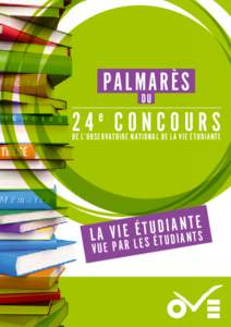 PALMARÈS DU 24  CONCOURS e