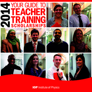 2014  Your guide to Teacher Training