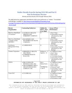 Institutional investors / Medicare Part D / Government procurement in the United States / Medicare / Centene Corporation / Amerigroup / UnitedHealth Group / Insurance / Life insurance / WellCare Health Plans / Health maintenance organizations / Financial institutions