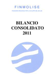 FINMOLISE FINANZIARIA REGIONALE PER LO SVILUPPO DEL MOLISE BILANCIO CONSOLIDATO 2011