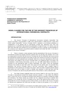 Conflict of laws / International Institute for the Unification of Private Law / League of Nations / Securities / International commercial law / Principles of International Commercial Contracts / United Nations Convention on Contracts for the International Sale of Goods / Lex mercatoria / Arbitration / Law / Contract law / International trade
