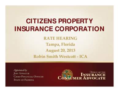 Ins /  Switzerland / Citizens Property Insurance Corporation / Government of Florida / Sinkhole