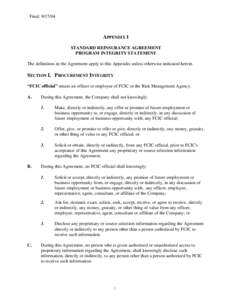 Financial Crisis Inquiry Commission / Employment / Central Intelligence Agency / Government / United States federal banking legislation / Economics / Economic policy / Whistleblower protection in United States / Dodd–Frank Wall Street Reform and Consumer Protection Act / Late-2000s financial crisis / Government procurement in the United States / United States administrative law