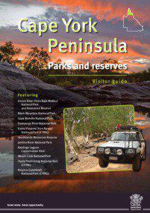 Parks and reserves Visitor guide Featuring