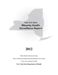 2012 New York State Minority Health Surveillance Report