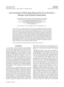 Open Journal of Forestry[removed]Vol.2, No.2, 41-53 Published Online April 2012 in SciRes (http://www.SciRP.org/journal/ojf) DOI:[removed]ojf[removed]