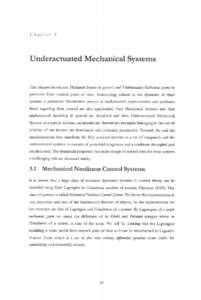 Underactuated Mechanical Systems  nd U*lt*ttt M.todal t6ta in pcdidhr flfi onbl ldnr of !iT. Tdirolog, d&d b .lE dt,lsi6 of 6e tFl@ ir Fsbd. ?6iiriri6 prer h mddMder r.pdddrton rnd p.t6lc arc.d €udirg dEn cmhl c ,s rpp