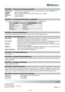 Neihu District / 2-Mercaptoethanol / Alcohols / Thiols