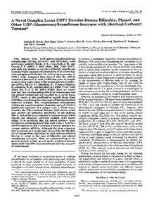 Spliceosome / Gene expression / DNA / Transferases / UDP glucuronosyltransferase 1 family /  polypeptide A1 / Exon / Alternative splicing / Intron / UGT1A9 / Genetics / Biology / RNA splicing