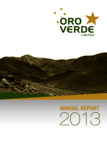 Oro Verde Annual Report June[removed]Final