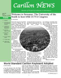 Guild of Carillonneurs in North America / Campanology / Bourdon / Gillett & Johnston / Peace Tower / Meneely Bell Foundry / Royal Carillon School 