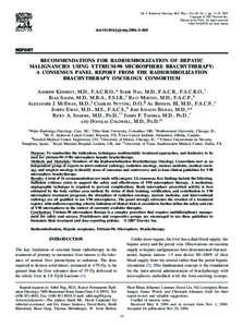 Int. J. Radiation Oncology Biol. Phys., Vol. 68, No. 1, pp. 13–23, 2007 Copyright © 2007 Elsevier Inc. Printed in the USA. All rights reserved[removed]/$–see front matter  doi:[removed]j.ijrobp[removed]
