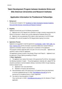 Academia Sinica / Academic degree / Doctor of Philosophy / University of California