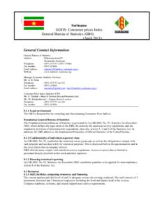 Microsoft Word - Suriname GDDS -  RS - CPI