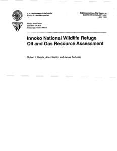 U. S. Department of the Interior Bureau of Land Management BLM-Alaska Open File Report 44 BLWAK/AB93/042+3071+985 July 1993