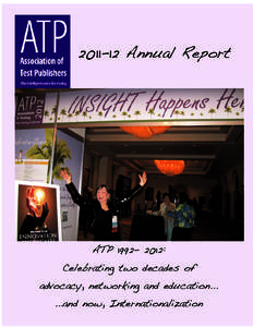Annual Report  ATP: Celebrating two decades of advocacy, networking and educationand now, Internationalization
