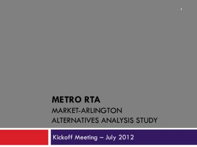 Akron METRO RTA Transit Master Plan
