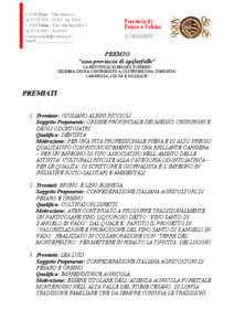 I[removed]Pesaro - Viale Gramsci, 4 tel[removed][removed]fax[removed]I[removed]Urbino - P.zza della Repubblica, 3