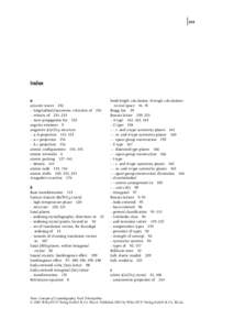 j259  Index a acoustic waves 232 – longitudinal/transverse, velocities of 234