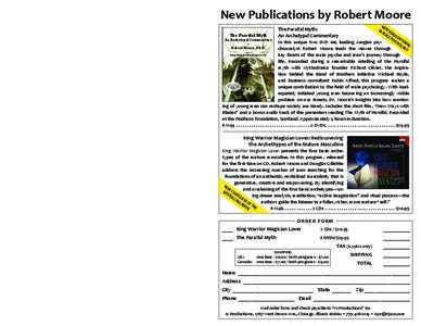 Culture / Douglas Gillette / Year of birth missing / Gender / Psychodynamic psychotherapy / Masculine psychology / Analytical psychology / Archetype / Robert L. Moore / Psychoanalysis / Psychotherapy / Psychology