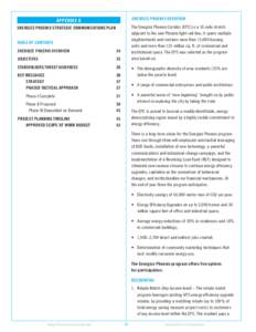 Back to Main Table of Contents  ENERGIZE PHOENIX OVERVIEW APPENDIX G