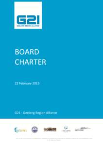 Microsoft Word - G21 Board Charter