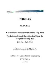 Stiffness / Physics / Mechanics / Cone penetration test / Cone / Geotechnical engineering / Soil