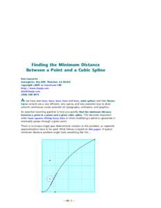 Spline / Derivative / Slope / Stack-oriented programming language / Mathematics / Mathematical analysis / Interpolation