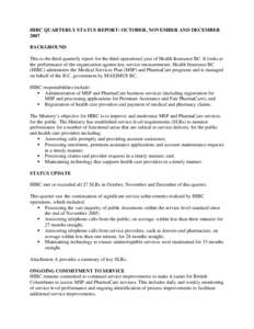 Medical Services Plan of British Columbia / Health insurance