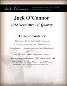 JackOConnor-Newsletter-1.indd