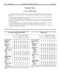 Statistics / National Income and Product Accounts / Measures of national income and output / Gross domestic product / Net national product / Fixed investment / Personal consumption expenditures price index / Gross private domestic investment / Income tax in the United States / National accounts / Macroeconomics / Economics