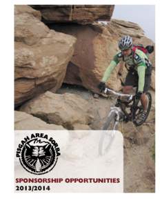 SPONSORSHIP OPPORTUNITIES Pisgah Area SORBA  is an ofﬁcial chapter of the Southern Off-Road Biking Association