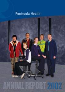 Peninsula Health  Community Profile Mr Scott Cummins Scott Cummins considers himself a member of a very elite group – the fortunate few