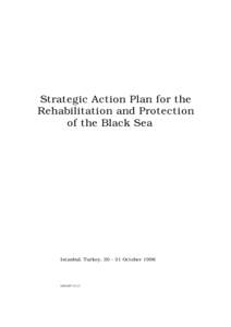 Black Sea Environment Programme - Strategic Action Programme