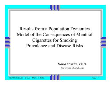 Smoking / Alcohols / Analgesics / Menthol / Monoterpenes / Eve / Prevalence of tobacco consumption / Human behavior / Ethics / Tobacco