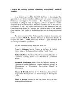 Government / William B. Chandler /  III / Impeachment investigations of United States federal judges / Supreme Court of the United States / Supreme Court of Pakistan / Supreme court