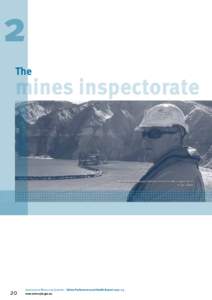 2 The mines inspectorate  Mines Inspector Neville Atkinson, Enterprise Mine, Queensland
