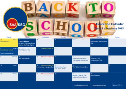 SAASSO Weekly Education Update 113