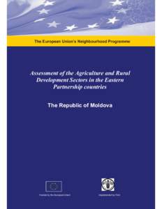 The GCP/RER/041/EC project, “Assessment of the agriculture and rural development sectors in the Eastern Partnership countries”