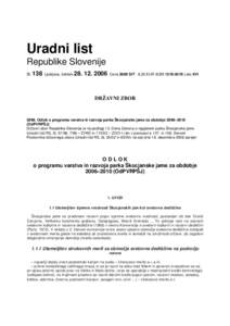 Uradni list  Republike Slovenije Internet: http://www.uradni-list.si e-pošta: [removed]