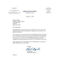 Microsoft Word - begich letter