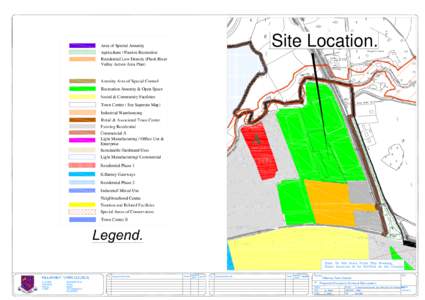 Site Location.  Area of Special Amenity Agriculture / Passive Recreation Residential Low Density (Flesk River Valley Action Area Plan)